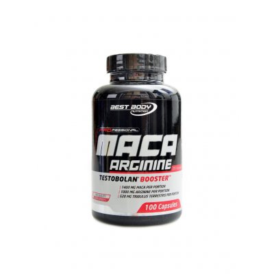Best Body nutrition Professional Maca Arginine testobolan booster 100 kapslí