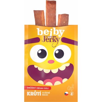 Jihočeské Jerky Bejby Jerky krůtí 20 g