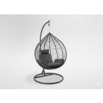 Garden Line VEL. L TMAVĚ ŠEDÁ VANKUŠ TMAVĚ ŠEDÝ RÁM TMAVĚ ŠEDÝ 9726 – Zboží Dáma