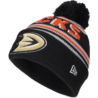 New Era Zimní čepice ANAHEIM DUCKS BEANIE Černá Oranžová Zlatá Šedá – Hledejceny.cz