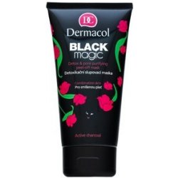 Dermacol Black Magic detoxikační slupovací černá maska 150 ml