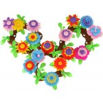 KIK KX4396_1 Stavebnice květinová zahrada 104 ks – Zboží Dáma