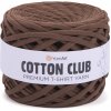 Příze YarnArt/Cotton Club žinylka/Hnědá 7306