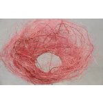 DRŽÁK SISAL 25CM růžová – Zboží Dáma