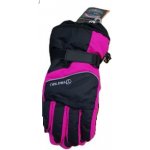 CKDH022 dětské prstové lyžařské zimní rukavice růžová – Zboží Mobilmania
