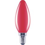 Flair LED žárovka C35 E14 2 W červená – Zboží Živě