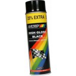 Motip High Gloss Black černý lesklý akrylový lak 500 ml – Sleviste.cz