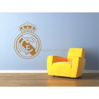 dekorace-steny.cz 360 - Samolepka - Real Madrid - 40 x 55 cm – Zboží Dáma