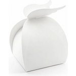 Krabička na výslužku kulatá bílá s křídly - 10 ks – Zboží Mobilmania