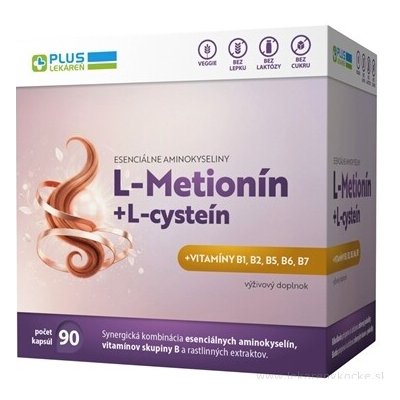 VULM PLUS LÉKÁRNA L-Methionine + L-cystein 90 kapslí – Hledejceny.cz
