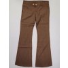 Dámské klasické kalhoty XRAY TWILL PANT BROWN CHCKR