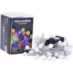 TESLA lighting Tesla dekorativní řetěz Baňka 1,8cm 80LED RGB 230V 8m + 3m kabel časovač IP44 – Zbozi.Blesk.cz