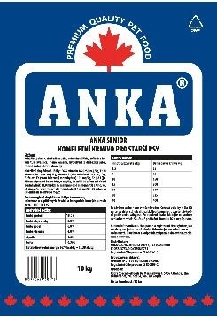 Anka Senior 20 kg od 1 149 Kč - Heureka.cz