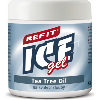 Refit Ice masážní gel s tea tree oil 230 ml – Hledejceny.cz