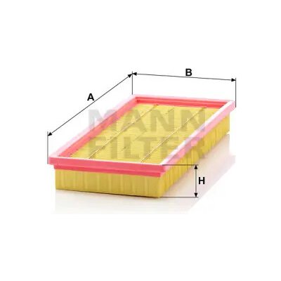 MANN FILTER Vzduchový filtr C 3275 – Hledejceny.cz