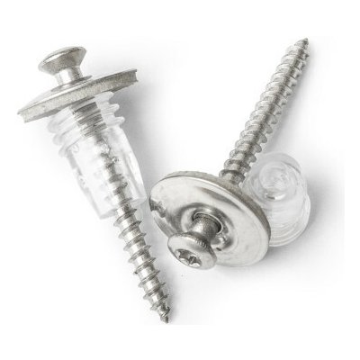 Covernit Nerez vrut V2A s distanční podložkou 45 x 45 mm – Hledejceny.cz