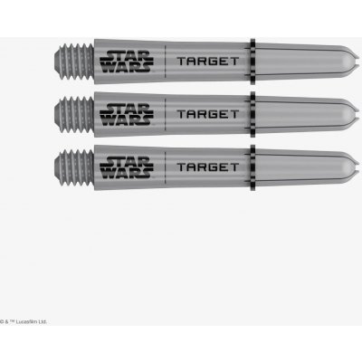 STAR WARS TARGET Pro Grip šedé, krátké 34mm – Sleviste.cz