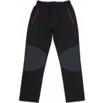 xcena Softshellové černé vyteplené tepláky – Zboží Mobilmania