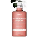 KUNDAL Protein Bonding Care Shampoo vyživující šampon pro suché a poškozené vlasy s vůní Violet Muguet 500 ml – Zboží Dáma