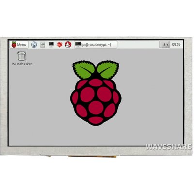 5" displej IPS DPI 800x480 pro Raspberry Pi