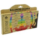 Arôme Sada Čakrových vonných tyčinek Balanced Chakra 7 x 10 ks – Hledejceny.cz
