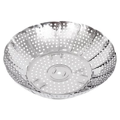 Pařák na knedlíky a zeleninu, nerezová ocel, 24 cm, skládací – Hledejceny.cz