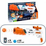 Pistole na pěnové míčky 34 cm – Hledejceny.cz