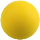 Molitanový softový míček 40 mm celohladký Žlutá