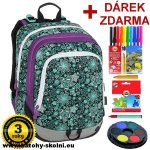 Bagmaster Alfa 9 B batoh tyrkysové ornamenty – Zboží Mobilmania