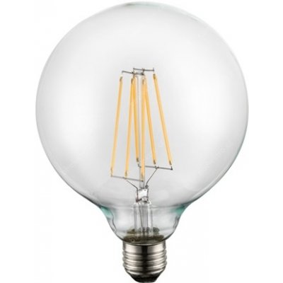 Globo žárovka LED E27/10W teplá bílá, velká baňka, 1000 lumen, 360° čirá A+
