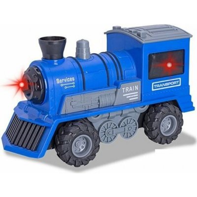Miktrotrading Lokomotiva modrá 1:16 se světlem a zvukem – Zboží Mobilmania