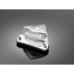 Koncové světlo na motorku Highway Hawk FENDER s držákem SPZ, LED, E-mark, chrom (1ks) | Zboží Auto