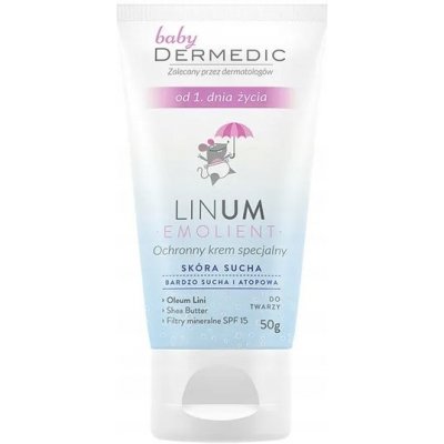 Dermedic Baby Linum Emolient ochranný krém 50 g – Sleviste.cz