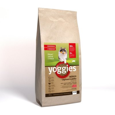 Yoggies MINI Ibérico vepřové maso s jablky lisované za studena s probiotiky 2 kg – Zboží Mobilmania