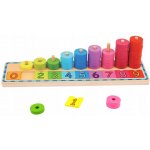 Montessori Puzzle Učíme se počítat a barvy 56 ks – Sleviste.cz