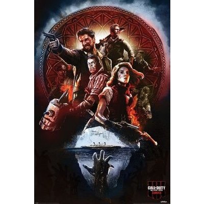 Plakát Call of Duty: Black Ops 4 Zombies 61 x 91.5 cm – Hledejceny.cz