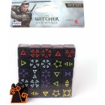 Asmodee Zaklínač: Starý svět Sada kostek – Zboží Dáma
