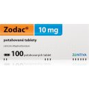 Volně prodejný lék ZODAC POR 10MG TBL FLM 100