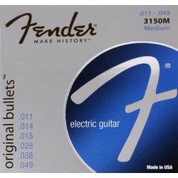 Fender Original Bullet™ 3150M, Pure Nickel, Gauges .011-.049