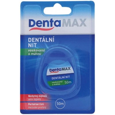 DentaMax Dentální nit s mátou 50 m – Zboží Dáma