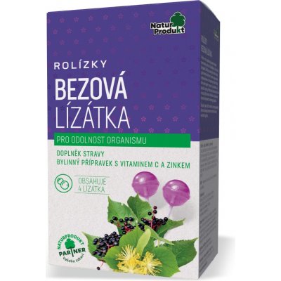 Rolízky lízátka z černého bezu 4 ks – Hledejceny.cz
