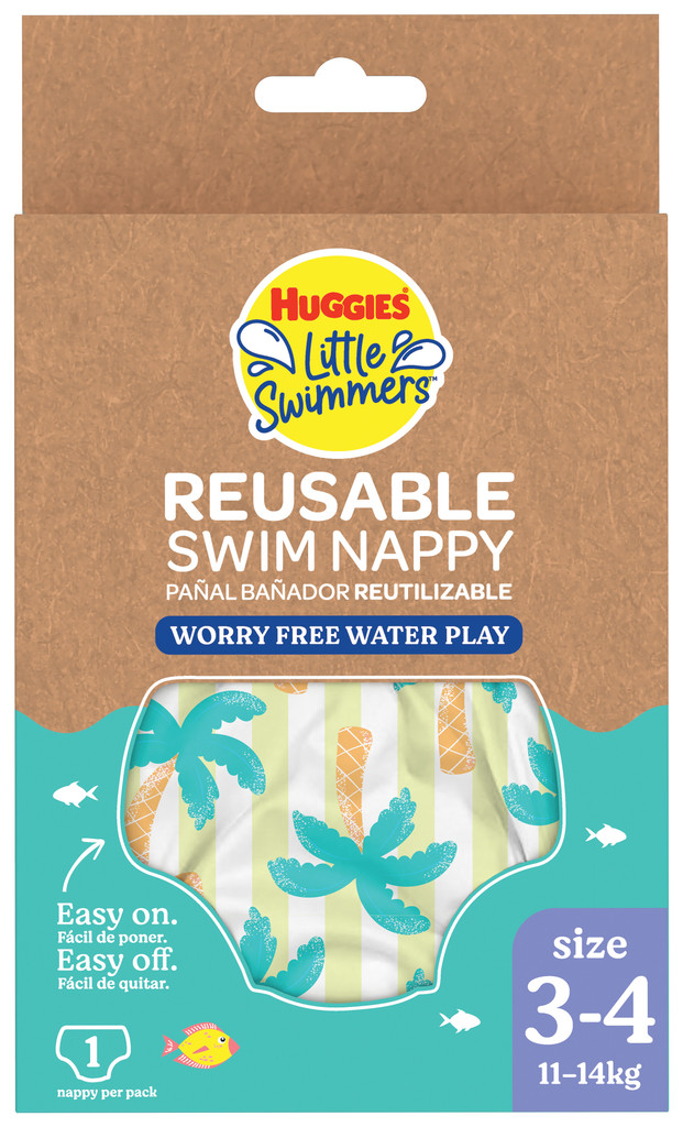 Nappy Huggies Little Swimmers 3/4