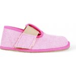 Pegres barefoot papuče růžové BF01 – Zboží Mobilmania
