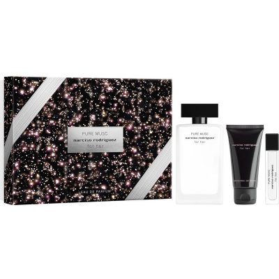 Narciso Rodriguez For Her EDP 100 ml + tělové mléko 50 ml + EDP 10 ml – Zboží Mobilmania