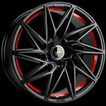 Keskin KT20 8x18 5x112 ET45 black red – Hledejceny.cz