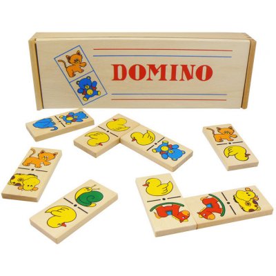 Bino Domino Zvířata – Zboží Mobilmania