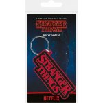 Přívěsek na klíče gumová Stranger Things logo – Zboží Dáma
