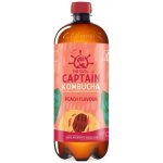 Captain Kombucha broskev BIO 1 l – Zboží Dáma