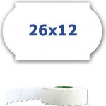 CDRmarket ETRL-26x12-white cenové etikety do kleští bílé 26 mm x 12 mm 900 ks – Zboží Dáma