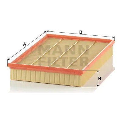 MANN FILTER Vzduchový filtr C 36 221 – Hledejceny.cz